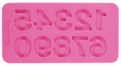 Tescoma Delicia Deco szilikon forma, számok, rózsaszín - 633058
