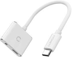 Cygnett Adapter audio USB-C to mini jack 3.5mm i USB-C Cygnett Essential (white) (CY2866PCCPD) - mi-one