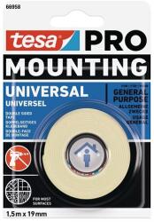 tesa ЛЕНТА Tesa PRO МОНТАЖНА ДВУСТРАННА ЗА ВЪТР. УПОТРЕБА 19ммx1.5м (66958-00006-00)