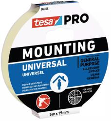 tesa ЛЕНТА Tesa PRO МОНТАЖНА ДВУСТРАННА ЗА ВЪТР. УПОТРЕБА 19ммx5м (66958-00007-00)