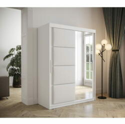  Veneti TALIA tolóajtós szekrény 150 cm - fehér