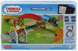 Mattel Thomas Set De Joaca Cu Locomotiva Push Along Diesel Si Accesorii (MTHGY82_HPM62) - ejuniorul Trenulet