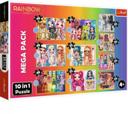 Trefl Puzzle Trefl 10In1 Rainbow High Papusile Fashion (96000) - ejuniorul
