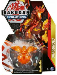 Spin Master Figurina Bakugan Evolutions, Dragonoid, Portocaliu, 6 cm (20136082)