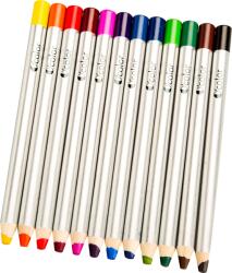 OColor Set 12 creioane colorate cu varf gros de 8 mm pentru incepatori