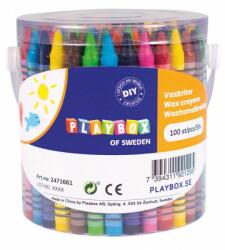 PLAYBOX Set 100 creioane colorate