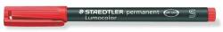 STAEDTLER Alkoholos marker, OHP, 0, 4 mm, STAEDTLER "Lumocolor® 313 S", piros (TS3132) - pritone