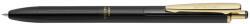  Zselés toll 0, 5mm, fekete fém test, Zebra Grand Sarasa, írásszín kék