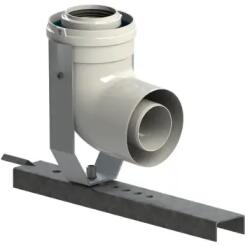Tricox PABK60 PPS/Alu 80/125 87° Talpas könyök (PABK60)