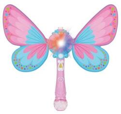 Toi-Toys Bagheta fluturas cu baloane de sapun, lumini si sunete Toi-Toys TT61853A (TT61853A_Roz)