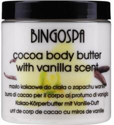 BINGOSPA Unt de cacao pentru corp, vanilie - BingoSpa 250 g
