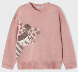 MAYORAL gyerek gyapjúkeverékből készült pulóver rózsaszín, meleg - rózsaszín 110