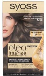 Syoss Oleo Intense Permanent Oil Color vopsea de păr 50 ml pentru femei 5-54 Ash Light Brown