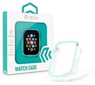 DEVIA ST365355 Apple Watch 44mm kék szilikon védőtok (ST365355) - bestbyte