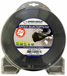 Damil 2, 4 mm x 72 m fekete, csavart, Speed Blaster (5224072)