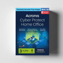  Acronis Cyber Protect Home Office Premium 3 PC/MAC + 1 TB Cloud Storage 1 An Licenta Electronica (HOQASHLOS)
