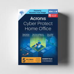  Acronis Cyber Protect Home Office Essential 5 PC/MAC 1 An Licenta Electronica (HOGASHLOS)