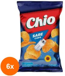 Chio Set 6 x Chipsuri cu Sare Chio, 60 g