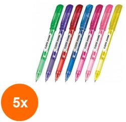 Claro Set 5 x Roller EASYGO, 0.7 mm, Diverse Culori (HOK-5xKH-CL-EASY-A)