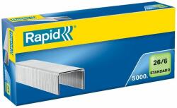 RAPID Tűzõkapocs, 26/6, horganyzott, RAPID "Standard" (5000 db) (E24861800)