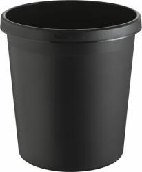 HELIT Papírkosár, 18 liter, HELIT, fekete (INH6105895) - tonerprint