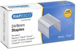 Rapesco Tűzõkapocs, 24/8, horganyzott, RAPESCO (5000 db) (IRS248)