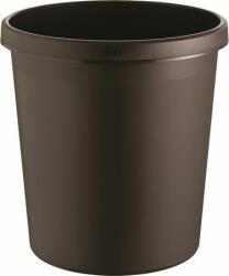 HELIT Papírkosár, 18 liter, HELIT, barna (INH6105875) - tonerprint