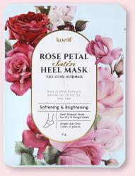Petitfee & Koelf Rose Petal Satin Heel Mask nyugtató sarokmaszk - 6 g / 2 db