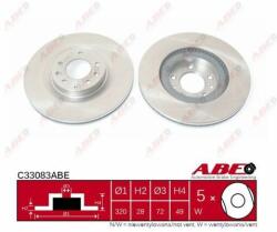 ABE Disc frana ABE C33083ABE (C33083ABE) - automobilus