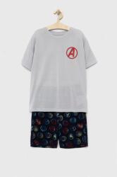 Gap gyerek pizsama x Marvel szürke, mintás - szürke 104