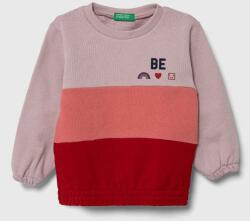 Benetton gyerek melegítőfelső pamutból lila, mintás - lila 98 - answear - 9 790 Ft