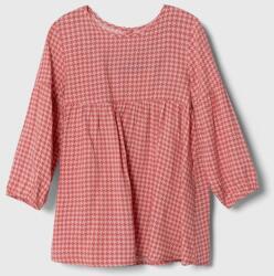 United Colors of Benetton gyerek ruha rózsaszín, mini, harang alakú - rózsaszín 82 - answear - 6 190 Ft