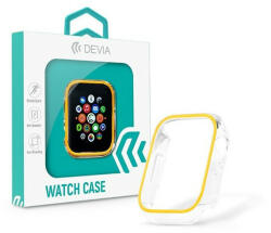 DEVIA ST365379 Apple Watch 44mm arany szilikon védőtok (ST365379) - tobuy