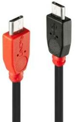 Lindy Cablu Micro USB LINDY 31758 50 cm Negru