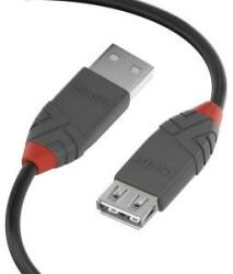 Lindy Cablu USB LINDY 36701 Negru 50 cm (1 Unități)