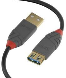 Lindy Cablu USB LINDY 36761 Negru 1 m (1 Unități)