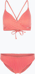O'Neill Női kétrészes fürdőruha O'Neill Baay Maoi Bikini piros egyszerű csíkozású bikini