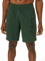 ASICS Pantaloni scurți tenis bărbați "Asics Big Logo Sweat Short - rain forest/performance black