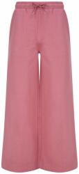 SF (Skinnifit) Női melegítőnadrág széles szárral - Fáradt rózsaszín | XL (SK431-1000324389)