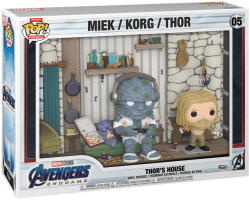 Funko POP! Deluxe Moment #05 Marvel Avengers Endgame Thor's House Miek / Korg / Thor