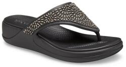 Crocs Șlapi Crocs Monterey Diamante Wedge Flip W