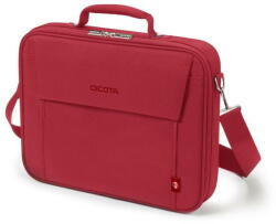 DICOTA Geanta laptop Eco Multi Base, Dicota, 15.6", 415 x65 x295 mm, Rosu (D30920-RPET) - dwyn