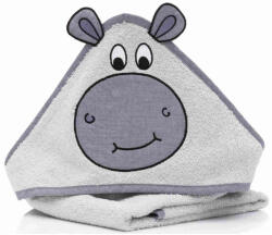  Fillikid fürdőlepedő 75x75cm víziló szürke 1033-04 - babycenter-online