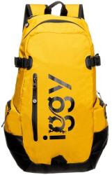 IGGY Rucsac Iggy Adventure, 1 compartiment principal, 1 buzunar frontal, 4 buzunare laterale, nylon, Galben (IGBP-ADVENTURE)