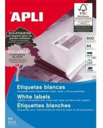 APLI Etichete autoadezive Apli Alb Hârtie 500 Frunze 70 x 35 mm