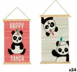 Gift Decor Decorațiune de Perete Urs Panda 1 x 54 x 33 cm (24 Unități)