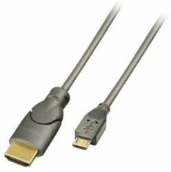 Lindy Cablu USB la micro USB LINDY 41567 Antracit 2 m