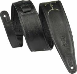 Levy's Moon Phases Black/Green Curea de chitară (MG317MP-BLK-GRN)