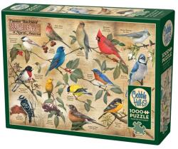 Cobble Hill 1000 db-os puzzle - Popular Backyard Wild Birds of North America (40179) (40179)
