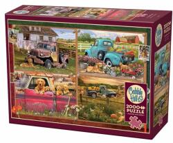 Cobble Hill 2000 db-os puzzle - Its a Dogs Life (49018) (49018)